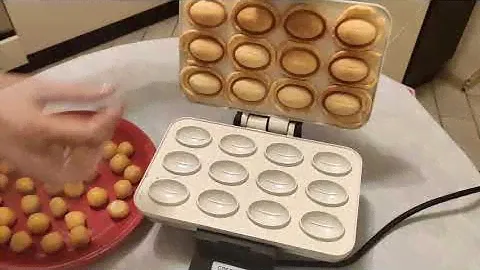 Орешки со сгущенкой в электроорешнице "Сластёна"
