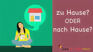 Learn German | Common Mistakes in German | zu Hause oder nach Hause? | A2 | B1