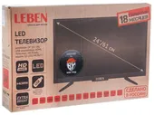 Телевизор Leben LE-LED24 23.6" (2018), черный