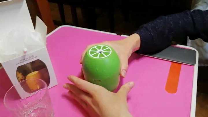Распаковка увлажнителя воздуха StreetGO Лимон Green от Rozetka
