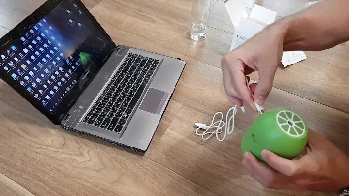 Арома увлажнитель воздуха Лимон Зелёный  Lemon humidifier